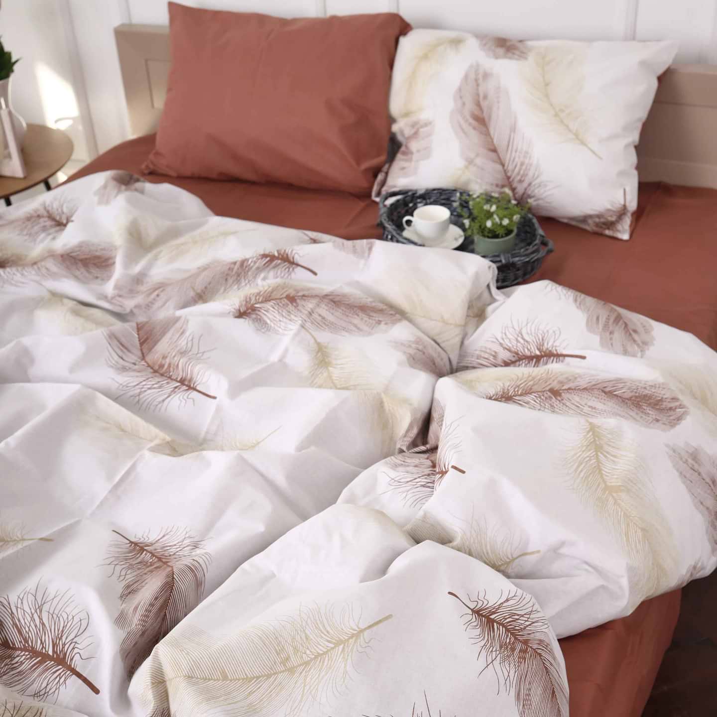 Комплект постільної білизни MirSon 175x210 см 17-0537 -1 Emily Ranforce Elite (2200008521295)